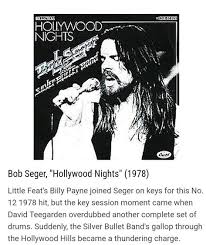 Pin By Bonnie On Bob Segsr In 2019 Bob Seger Hollywood