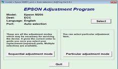 Epson m205, epson l360, epson warranty peace mind enjoy. 100 Epson Adjustment Program Ideas Epson Epson Printer Ink Pad