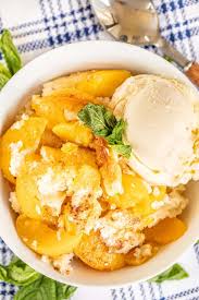 How to make peach cobbler from scratch. Easy Peach Cobbler Plain Chicken