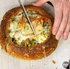 Italian Egg Bread Bowl Cooking Tv Recipes Recipe Egg Bread Bowls Bread Bowls Breakfast Bread Bowls