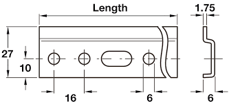 We did not find results for: Cabinet Hanger Wall Rail Galvanized Steel Hafele U K Shop