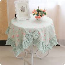 Xs Korean Ramie Green Thicken Flower Dshy Tea Table Cover Dining Table Cover Set Tablecloth Table Dining Chair Cov Table Covers Table Cloth Dining Chair Covers
