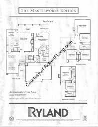 Ryland homes floor plans 2005. 4 Bedroom 2 5 Bath Rembrandt Model Echo Ridge Scottsda