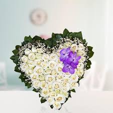 We did not find results for: White Roses Heart Shape Arrangement