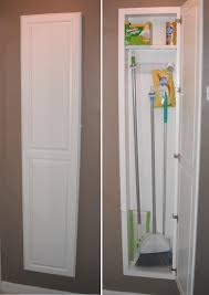 Broom closet won the majority vote, but the common thread among all the terms is that this workhorse of a closet is for far more than just brooms! 7 Broom Closet Storage Solutions For Kitchens Of Any Size Storage Solutions Closet Broom Storage Bedroom Closet Storage Solutions