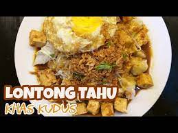 A beef and offal soup, mixed with fresh vegetables, potatoes, rice cake, and tofu. Lontong Tahu Oser Khas Kudus Youtube