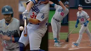 Aim with your mouse, using the projection of the pitch, and click to swing. Dodgers Vs Braves Score L A Strikes Back In Nlcs As Record Setting First Inning Fuels Game 3 Blowout Cbssports Com