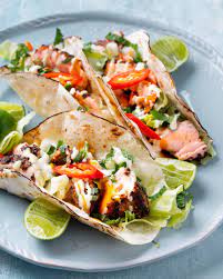 Cut the fish in half, it will be quicker to get done, and will also soak up that marinade. Marion Grasby Spicy Grilled Fish Tacos Facebook