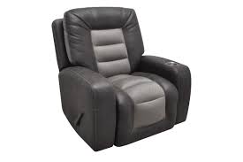 Recliners and rockers can be your personal pieces of furniture for long naps and late night lineups, or great sofas for when you're entertaining guests. Branson Grey Rocker Recliner At Gardner White
