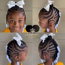 50 Kids Braids With Beads Hairstyles Black Beauty Bombshells Kids Hairstyles Kids Braids With Beads Kids Braided Hairstyles