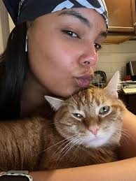 Introduction of new cat owner with baby Brady Jatavious