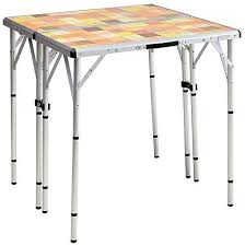 Camping Furniture Coleman 4in1 Outdoor Table With Mosaic Top More Info Could Be Found At The Image Url Outdoor Picnic Tables Outdoor Tables Mosaic Table