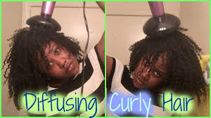 Some natural hair girls don't realize that natural hair butter can help keep their hair naturally soft, silky and healthy. How To Diffuse Natural Curly Hair Without Frizz Youtube