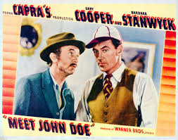Gary Cooper Meet John Doe Lobby Card 296239 | Movie Store