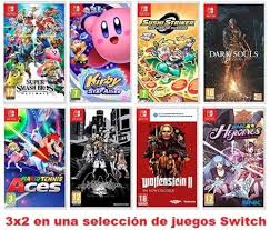 Juegos switch mundo nintendo switch nintendo videojuegos. Promocion Nintendo Switch 3 2 En Una Seleccion De Videojuegos Nintendo Videojuegos Promocion