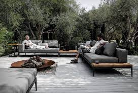 Vondom vela modern garden sofas, designed by ramon esteve. Grid Modular Outdoor Sofa