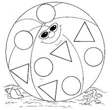 Dibujos para colorear de caperucita roja. Figuras Geometricas Dibujos Para Colorear Ciclo Escolar