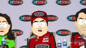 angry it's not my fault you guys turned evil, kenny! Cartman Nascar Youtube