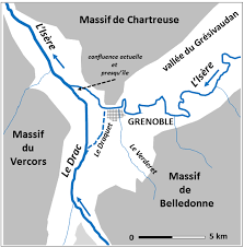 A la une de 20minutes.fr. Disparition Du Delta Interieur Du Drac Et Naissance De La Presqu Ile Grenobloise Signature De La Fin Du Petit Age Glaciaire
