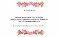 Retrouvez notre modèle de lettre à télécharger. Carte Remerciement Deces Deuil Modele Gratuit
