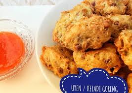 Segitiga biru) • ebi kering (rendam air hingga lunak) • tauco • gula • garam • kaldu jamur bubuk Langkah Mudah Untuk Membuat Uyen Talas Keladi Goreng Anti Gagal Resep Masakan Maknyus Rasanya Menggelegar