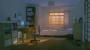 Bedroom Anastasia Ermakova On Artstation At Https Www Artstation Com Artwork Vpnoz Living Room Background Bedroom Drawing Anime Scenery Wallpaper