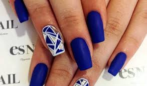 40 fall nail designs that use all of the lovely colors of autumn. Cute Nails To Show Off Your Love For Blue