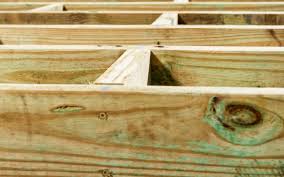 Typically, treated wood will dry and be ready for finishing 60 days after installation. 8 Reasons Deck Builders Don T Use Kdat Kiln Dried After Treatment Wood For Composite Decking Substructure Framing Northern Crossarm