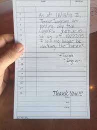 ~ about once every six months. T I On Twitter Put In My 2 Weeks Notice Workprobs Http T Co Wabdtuwb1u