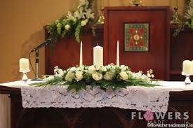 Below are the 5 best places to browse church decoration styles and ideas. Altar Flowers Wedding Wedding Altar Flowers
