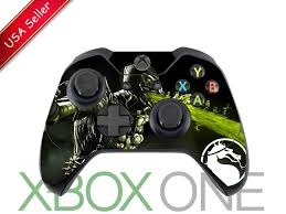 Mortal Kombat X Reptile Xbox One Controller Skin Xbox One Controller Xbox One Mortal Kombat X