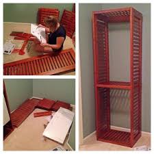 Organize and optimize any space buy. Master Bedroom Retreat Part 2 Diy Walk In Closet Makeover Video Saving Amy