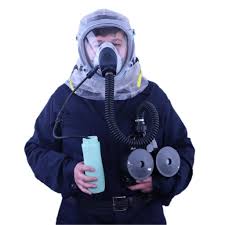 Papr — powered air purifying respirator … power architecture platform reference — (papr) is an initiative from power.org to make a new open computing platform based on power architecture. Supergum Israeli Covid 19 Nbc Protective Hood With Blower And Filter Mcguire Army Navy