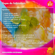 Prapapa Atendendo A Pedidos Receita Por Escrito Para Guardar E Fazer Em Casa Sopa De Letrinhas Do Prapapa Receita Completa Em Https Www Youtube Com Watch V Dq3ai5owfqm Facebook