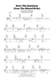 James m stevens music ascap at sheet music plus. Over The Rainbow Sheet Music Israel Iz Kamakawiwo Ole Ukulele
