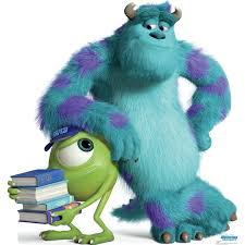 Mike And Sulley Disney Pixar Monsters University Cardboard Stand Up Mike And Sulley Monster University Monsters Inc