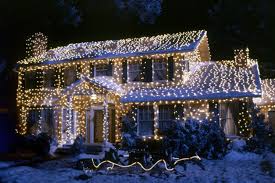 Griswald House Christmas Vacation House Griswold Christmas Decorating With Christmas Lights
