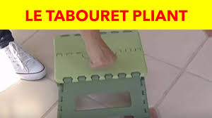 Gifi Tabouret Pliant Youtube
