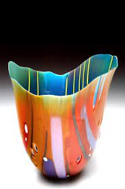 Chroma Drop By Janet Wittenberg Of Bethesda Maryland Category Glass Cast Slumped Fused Artglass Glass Blown Glass Art Fused Glass Art Fused Glass