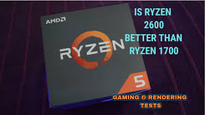 It's also unlocked — perfect for overclocking — and it's only when you use video editing software and other processes that truly take advantage of the additional cores and threads that you'll see. Ryzen 5 2600 Vs Ryzen 7 1700 Gaming Productivity Tests Youtube