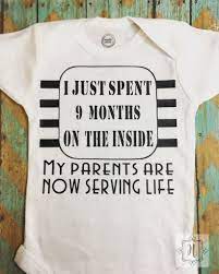 I Just Spent 9 Months On The Inside Baby Body Suit 9 Months Etsy