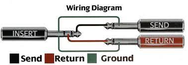 Insert cables are one of the most unique cables in live sound engineering for sound engineer. Wiring Diagram For 1 4 Inch Insert Cable