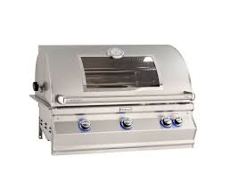 A natural gas grill is an advantage over charcoal and propane barbeque grills in several ways, including the convenience: Fire Magic Aurora A790i 36 Inch Built In Natural Gas Grill With Magic View Window And Analog Thermometer A790i 7ean W Barbeques Galore