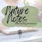 Nature Notes Journaling Sessions