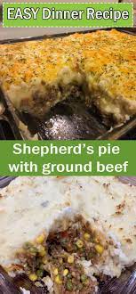 Shepherd S Pie With Ground Beef Superfashion Us Cottage Pie Ground Beef Ground Beef Recipes