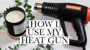 How I Use My Heat Gun For My Business Smooth Tops Cleaning Equipment Etc I Love This Thing Youtube