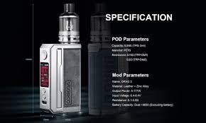 · lock / unlock = press . Voopoo Drag 3 Review By Hittman E Cigarette Forum