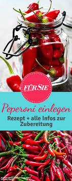 Peperoni Einlegen Anleitung Und Rezept Peperoni Gefullte Paprikaschoten Gemuse Einmachen