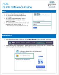 Virtual Learning Hisd Online Resources