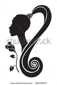Black And White Woman Silhouette Pin By Hana Mocharova On Pop Art Silhouette Art Silhouette Stencil Silhouette Illustration